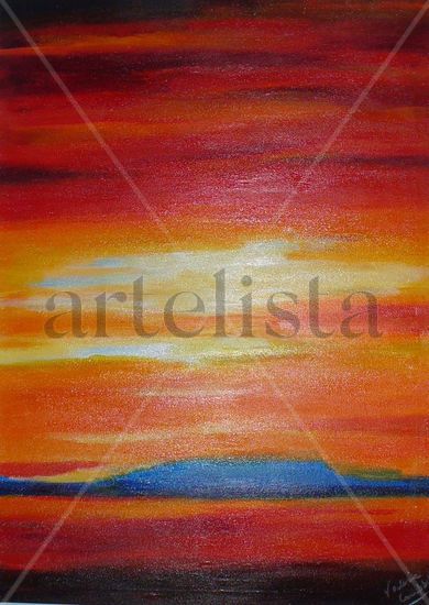 Paisaje Abstracto 2 Acrylic Canvas Landscaping