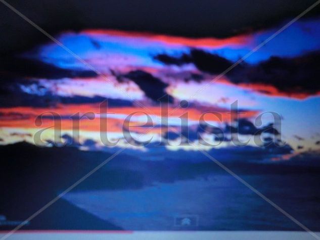 Colores del cielo Oil Canvas Landscaping