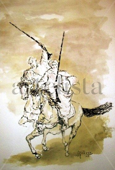 FUSILAS Ink Others Figure Painting