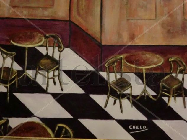 Punto de encuentro Oil Canvas Others
