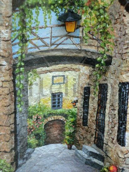 Urbano Oil Canvas Landscaping