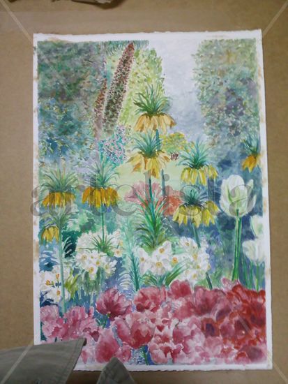 Floreal Watercolour Paper Landscaping