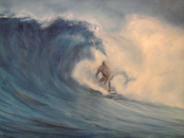 surf Oil Canvas Sports