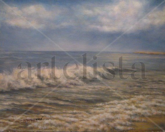 Olas del Diablo Oil Panel Landscaping