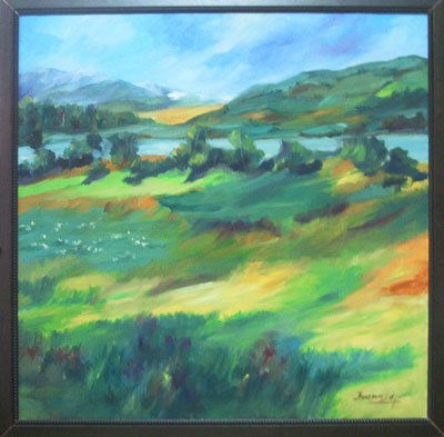 Norte Oil Canvas Landscaping