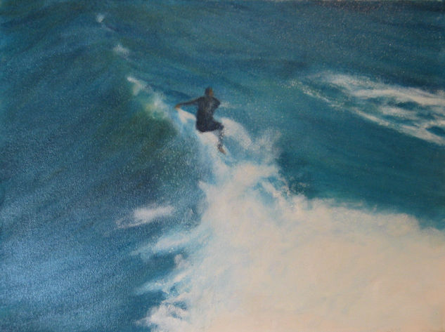 surf Oil Canvas Sports