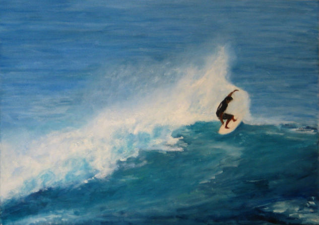 surf Oil Canvas Sports