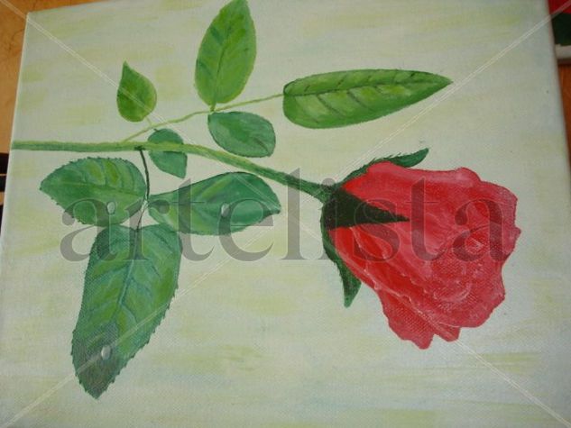 pimpollo Oil Canvas Floral Painting