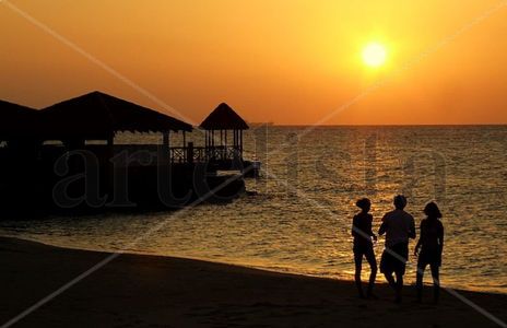 Atardecer en 8 Rios
