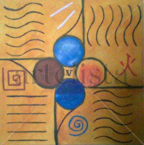 El Quinto Elemento Acrylic Canvas Others