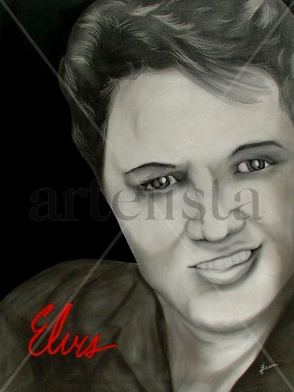 elvis presley Mixed Media