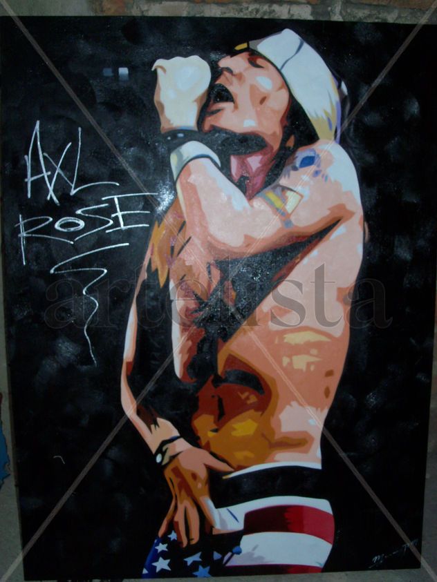 axl rose pop art