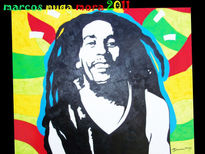 Bob marley pop art