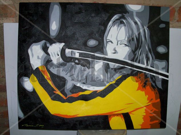 kill bill pop art Óleo Lienzo Otros