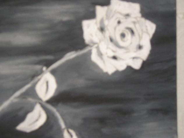 la primera rosa de la primavera