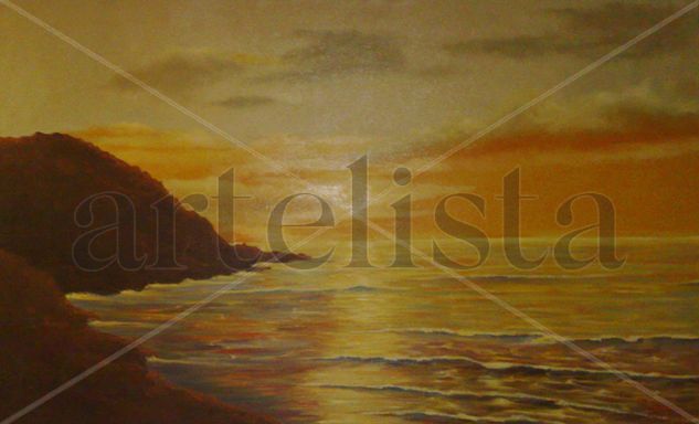 Marina Oil Canvas Marine Painting