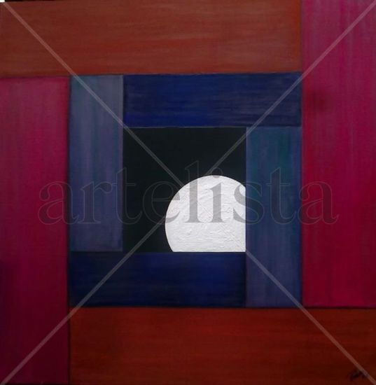 "Por muy pequeña que sea tu ventana,el cielo seguirá siendo igual de inmenso" Acrylic Canvas Others