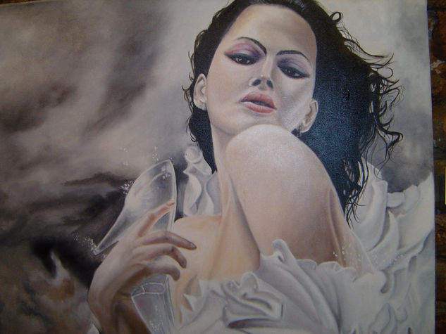 INSPIRACION Oil Canvas Figure Painting