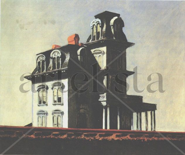 Casa junto a las vías del tren