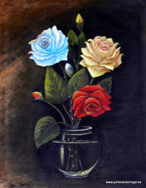 Tres rosas