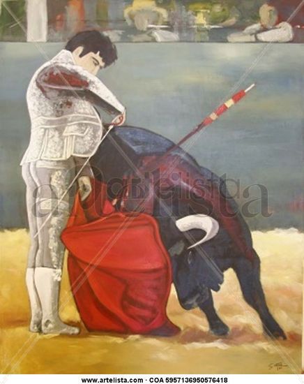 corrida goyesca Oil Canvas Others