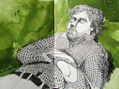 Oriol echandose una siesta