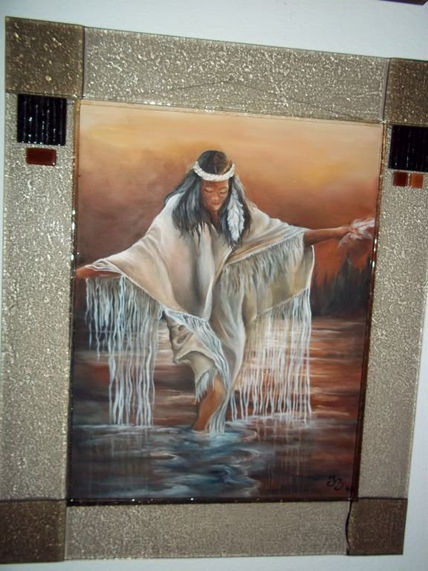 India en el agua