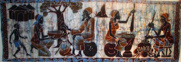 La vida cotidiana africana