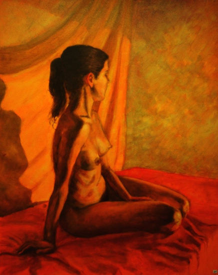 Desnudo 1 Oil Canvas Nude Paintings