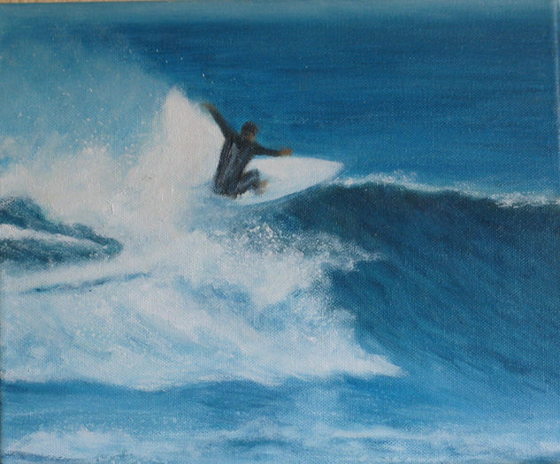 surf Oil Canvas Sports