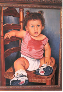 La niña con la baba