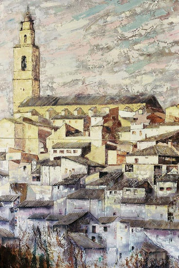 bocairent Oil Canvas Landscaping