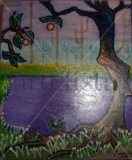 ARBOLES 3 Oil Canvas Landscaping