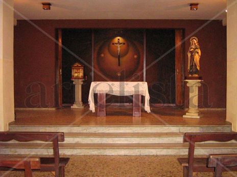retablo en capilla...
