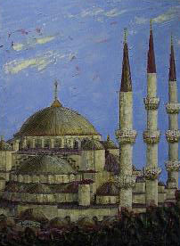 estambul Oil Canvas Landscaping