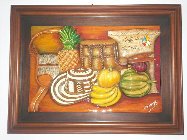 ¨MI TIERRA COLOMBIANA¨ Carving Mixed