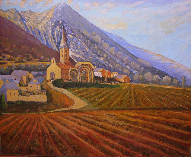 Contraluz Oil Canvas Landscaping