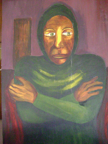 Inquietud mental Acrylic Others Figure Painting