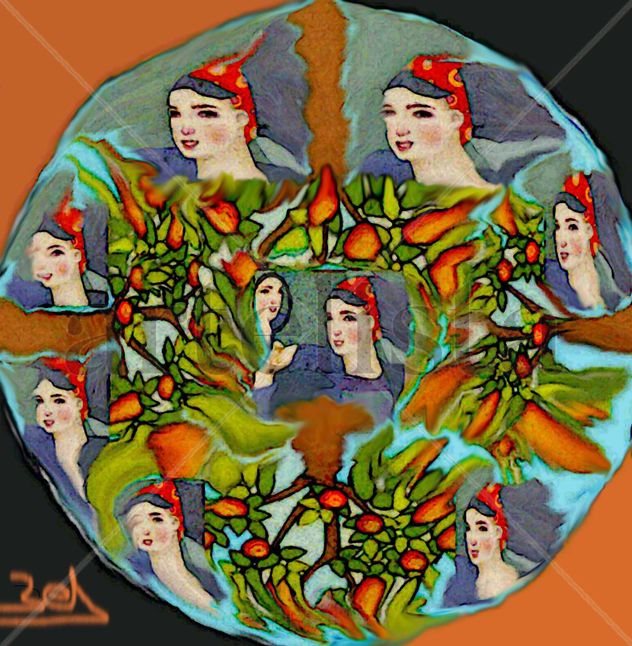 MANDALA, Visualitzat amb constant positivitat,...i n'obtindràs els fruits,...