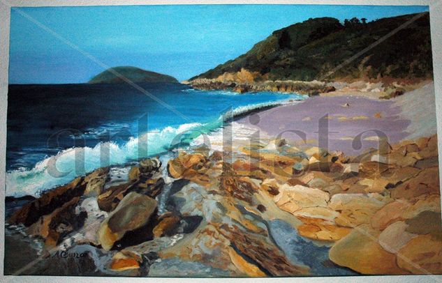 La Playa Oil Canvas Landscaping