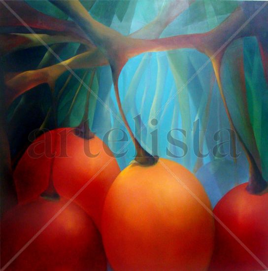 De la serie COlor Local #11 Oil Canvas Still Life Paintings