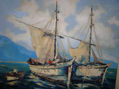 Marina con barcas