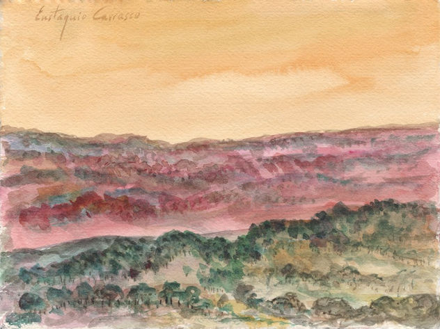 Paisaje de Wenik en otoño
