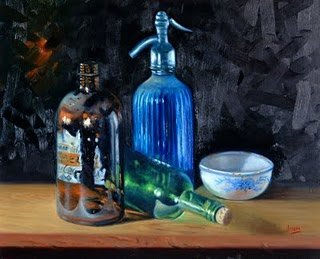 " Cuando todo se ha acabado " Oil Canvas Still Life Paintings