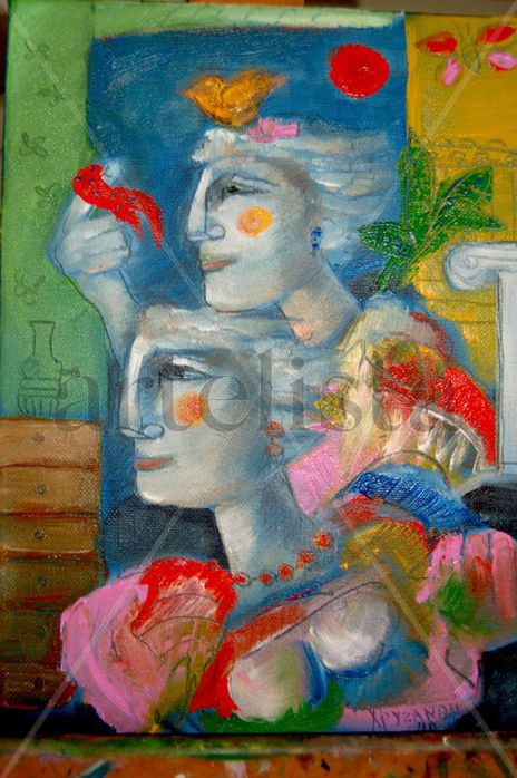 Oil paints