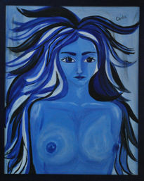 Mujer Azul