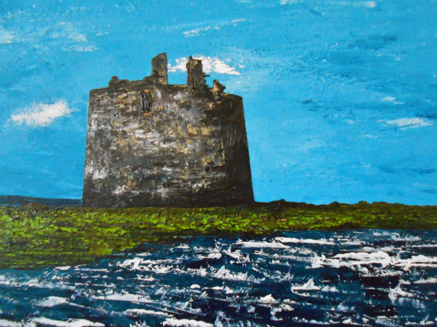 Castillo de San Cristobal Acrylic Canvas Landscaping