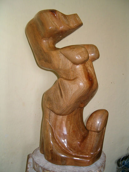 SER COMPLETO Wood Figurative