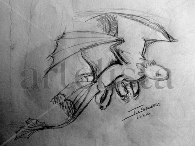 Boceto Furia Nocturna - Cómo entrenar a tu dragón Pencil