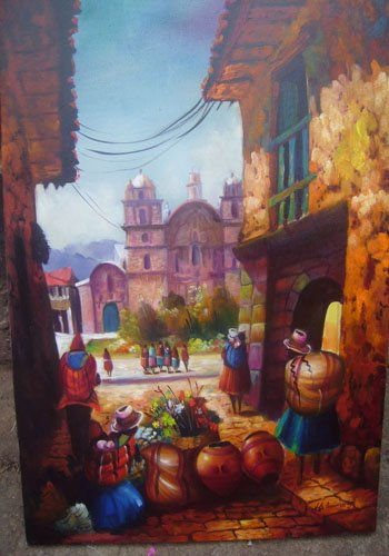 interpretacion de paisaje de cusco